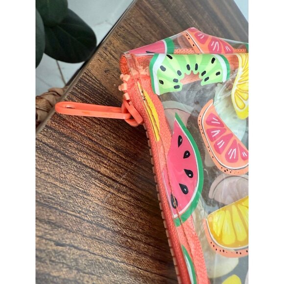 Summer fruit make up cosmetic bag - Picture 4 of 10